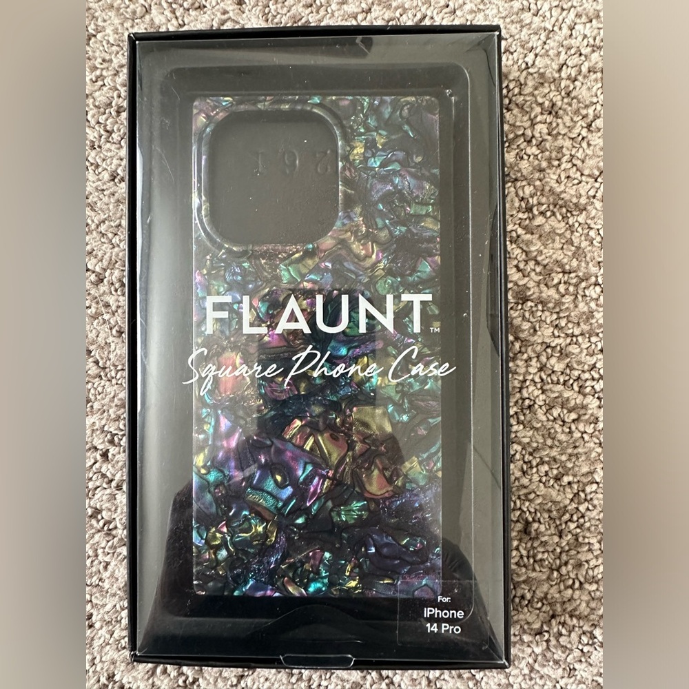 Flaunt Square iPhone 14 Pro case